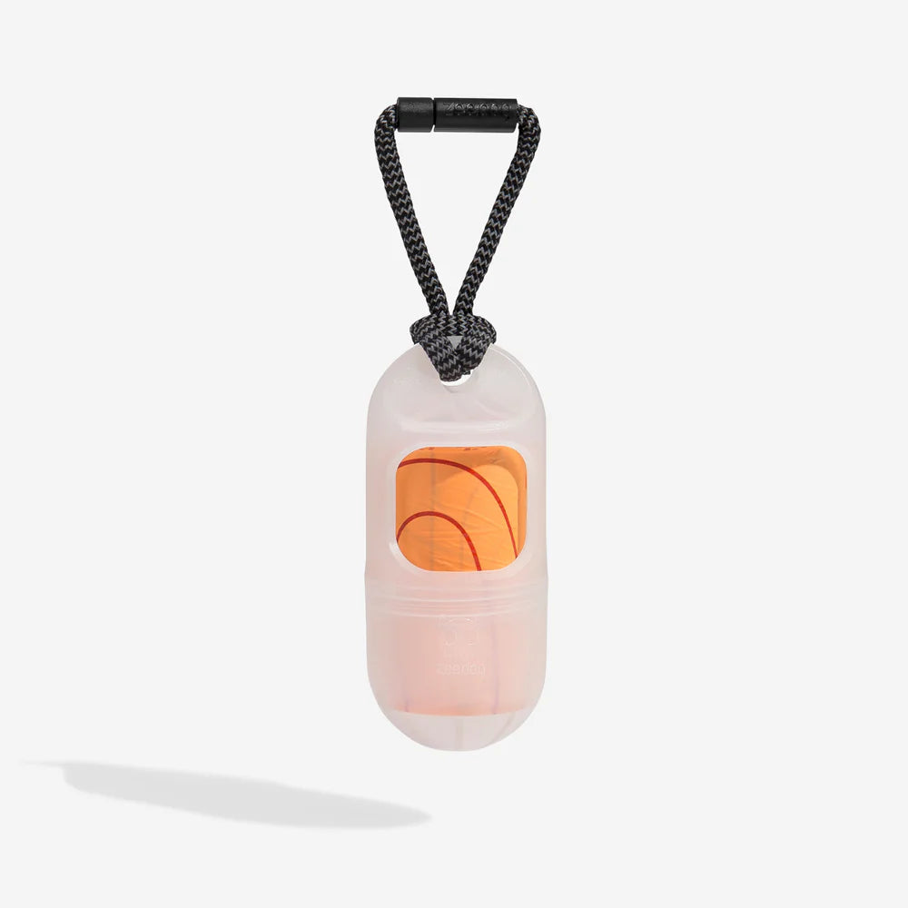 Dispensador de bolsas recolección de excremento perro Transparente de RazasLovers, vista principal