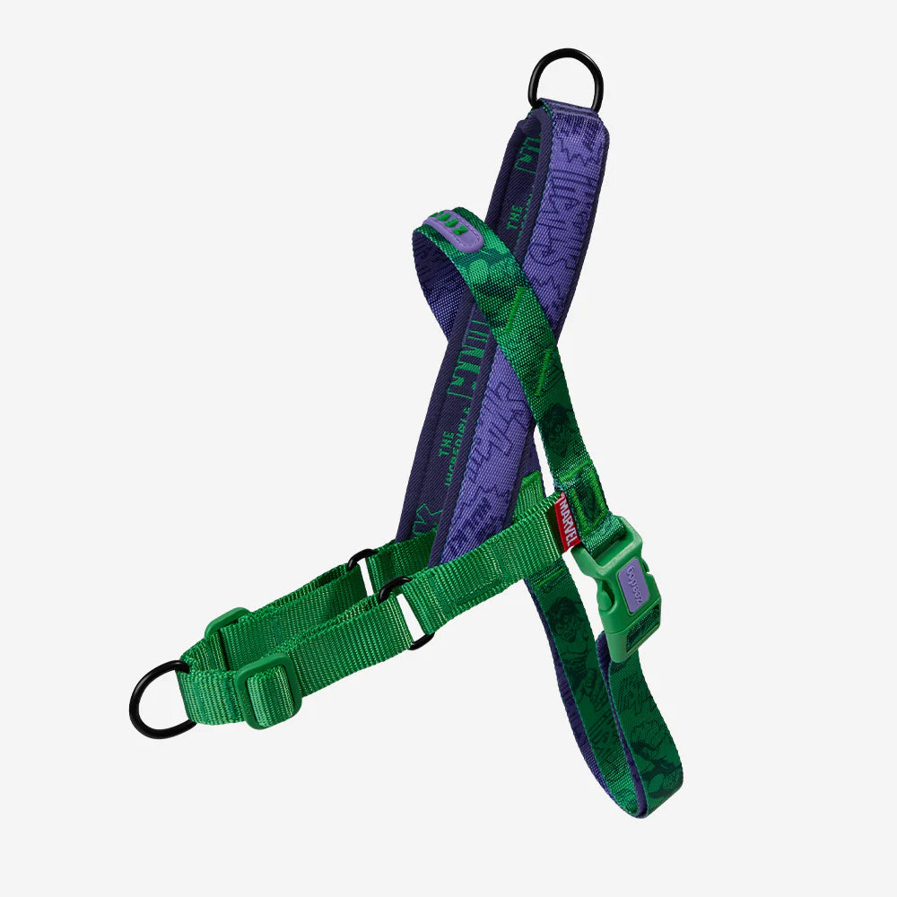 Arnés anti-tirones para perro HULK / Softer Walk Harness de ZEEDOG, verde, rosa, antitirones