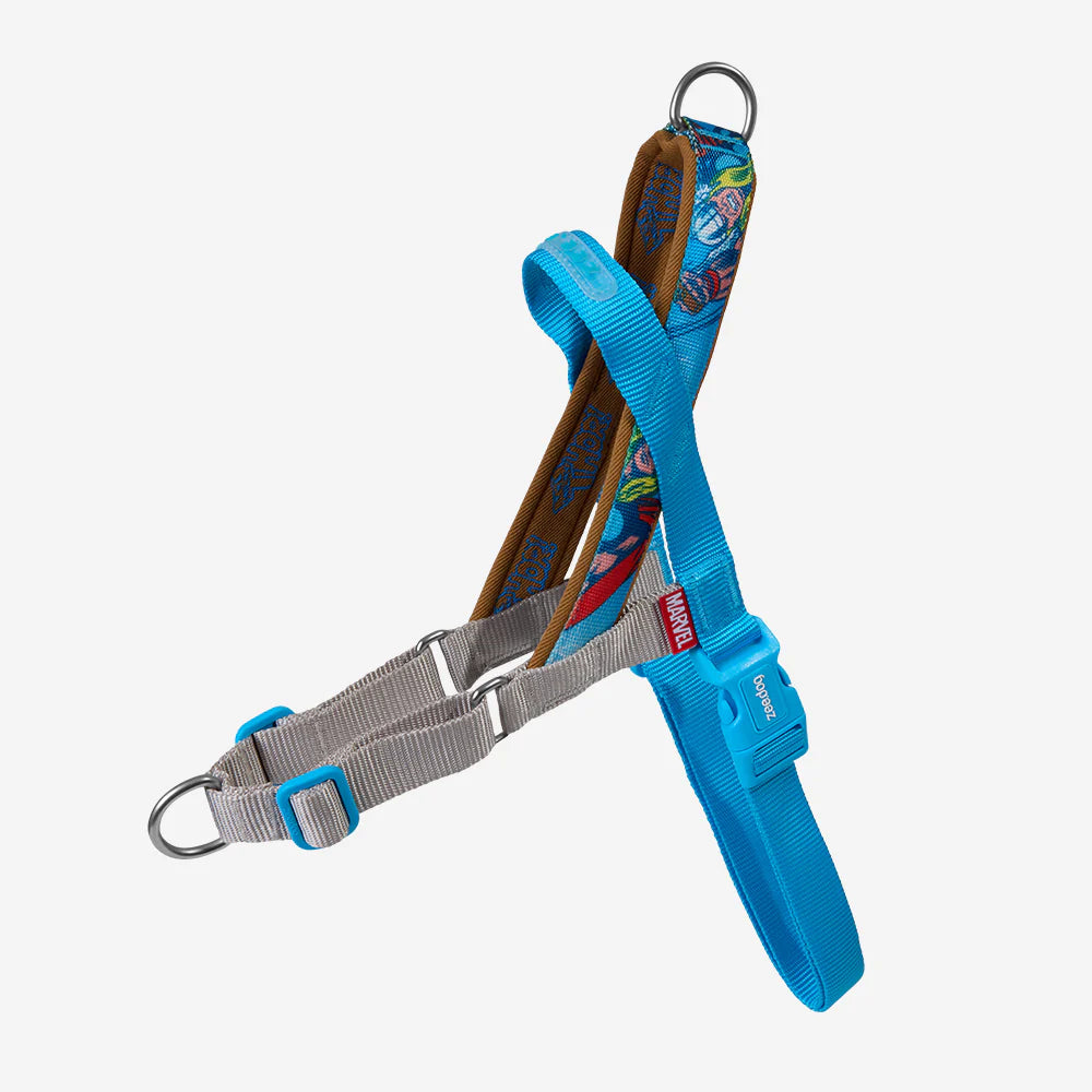 Arnés anti-tirones para perro THOR / Softer Walk Harness de ZEEDOG, rojo, gris, antitirones
