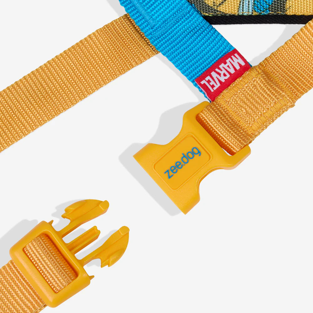 Arnés anti-tirones para perro WOLVERINE / Softer Walk Harness de ZEEDOG, amarillo, azul, negro, suave, vista principal